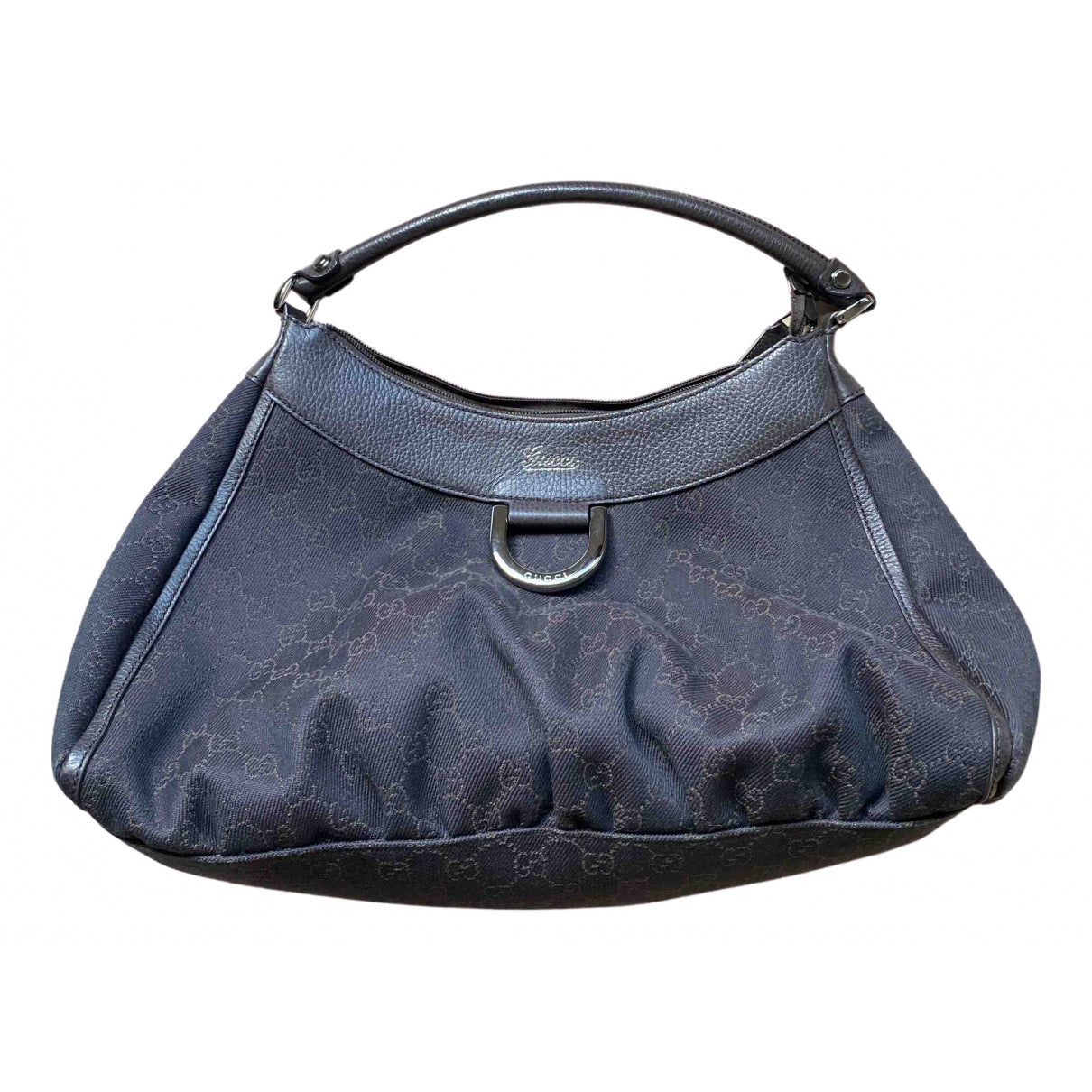 Gucci black cloth handbag