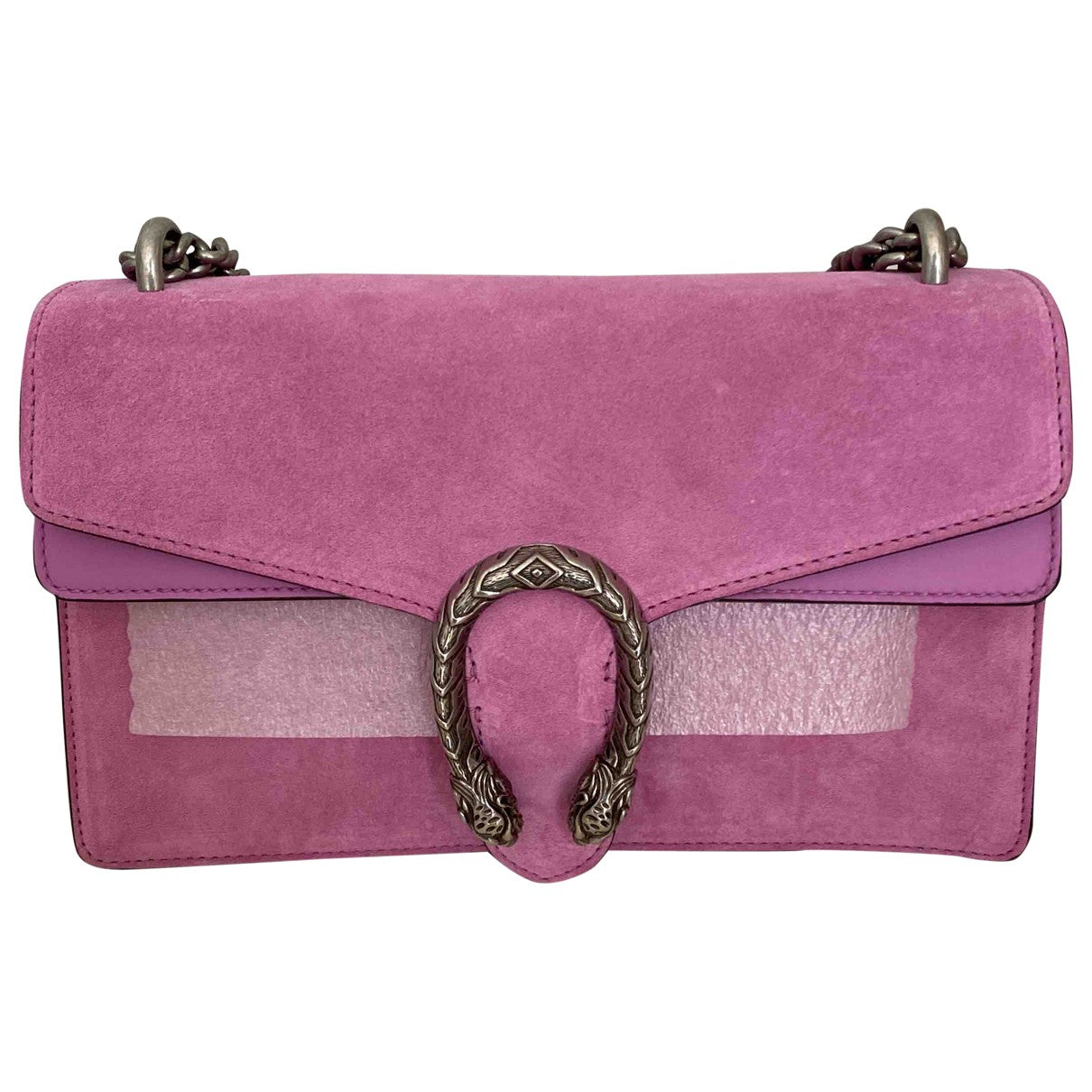 Gucci dionysus pink suede handbag