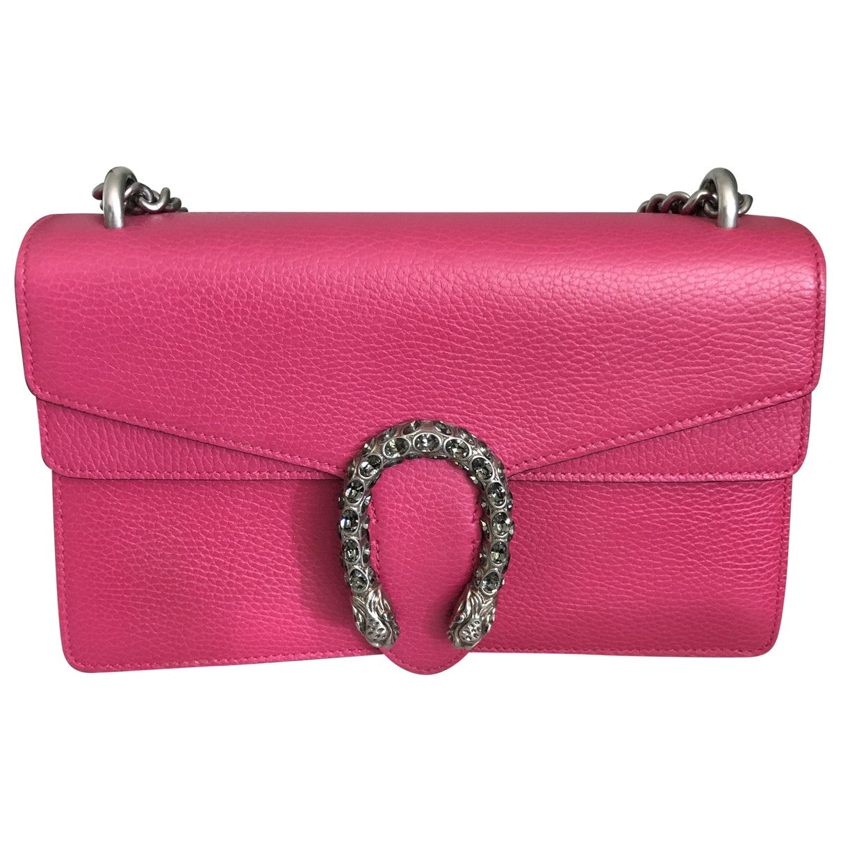 Gucci dionysus pink leather handbag