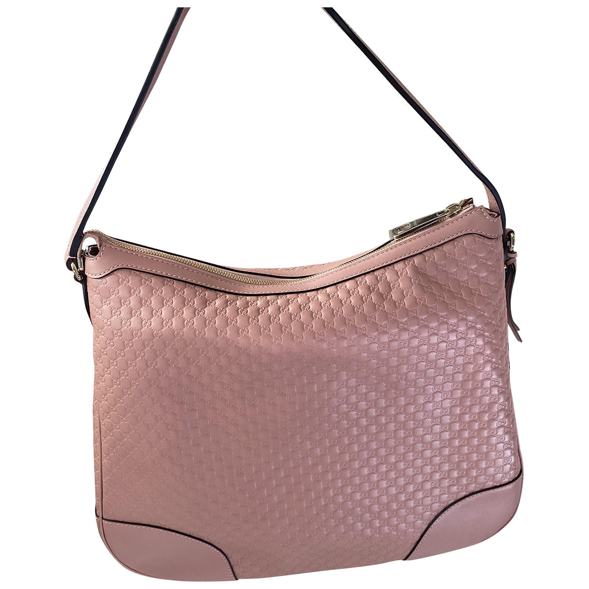 Gucci pink leather handbag
