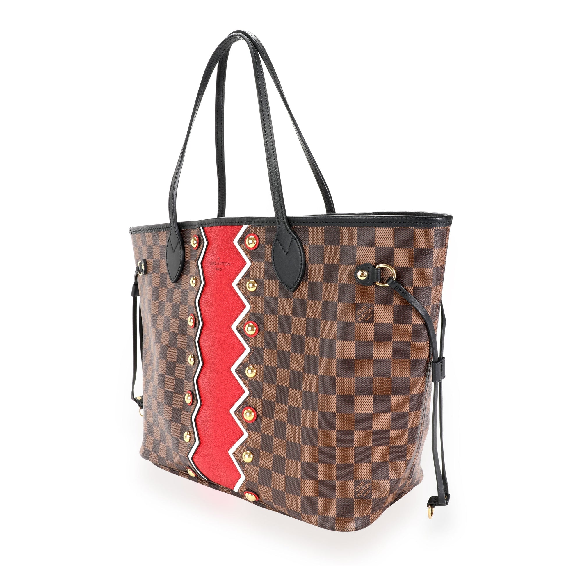 Louis Vuitton Limited Edition Damier Ebene Karakoram Neverfull Tote Bag