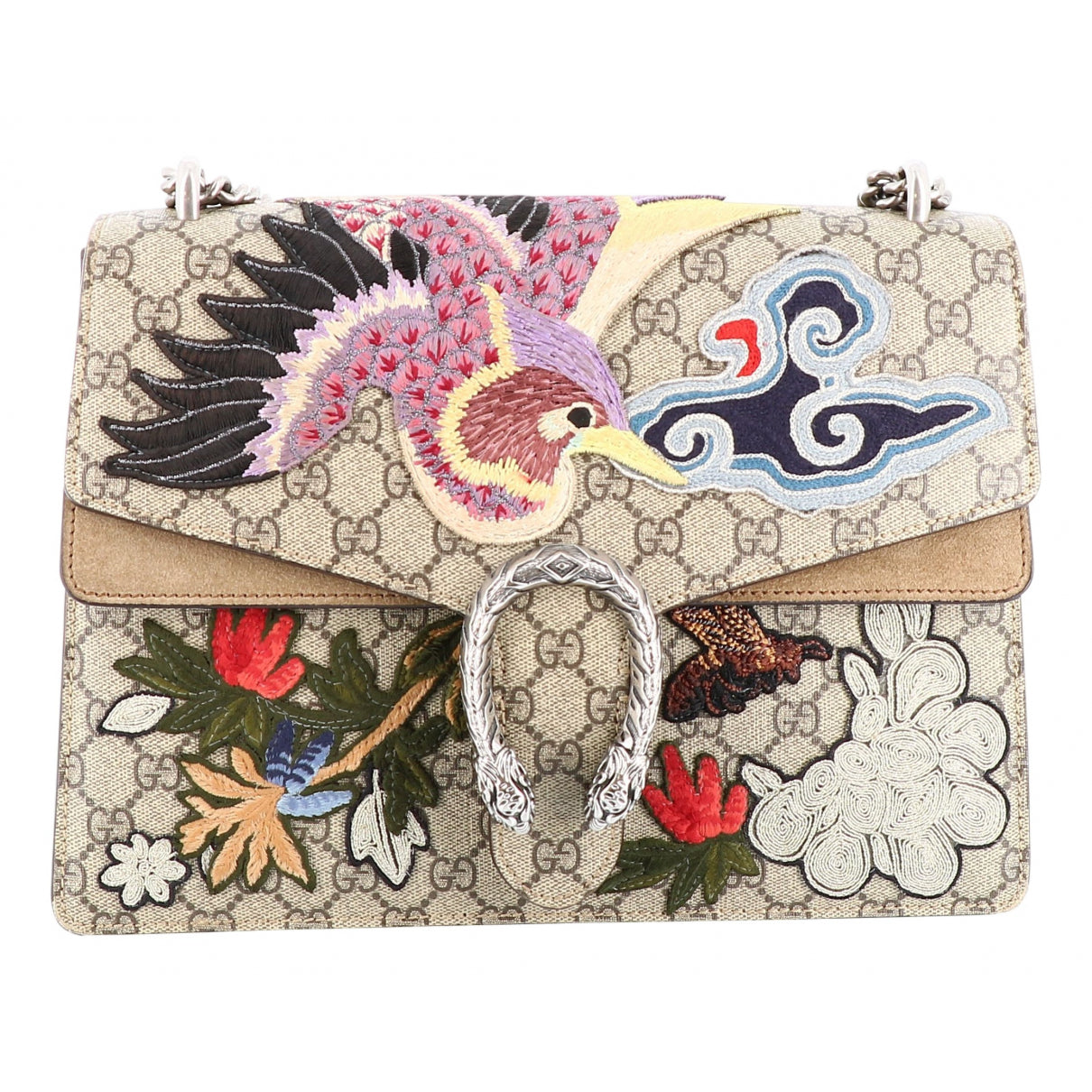 Gucci dionysus beige cloth handbag