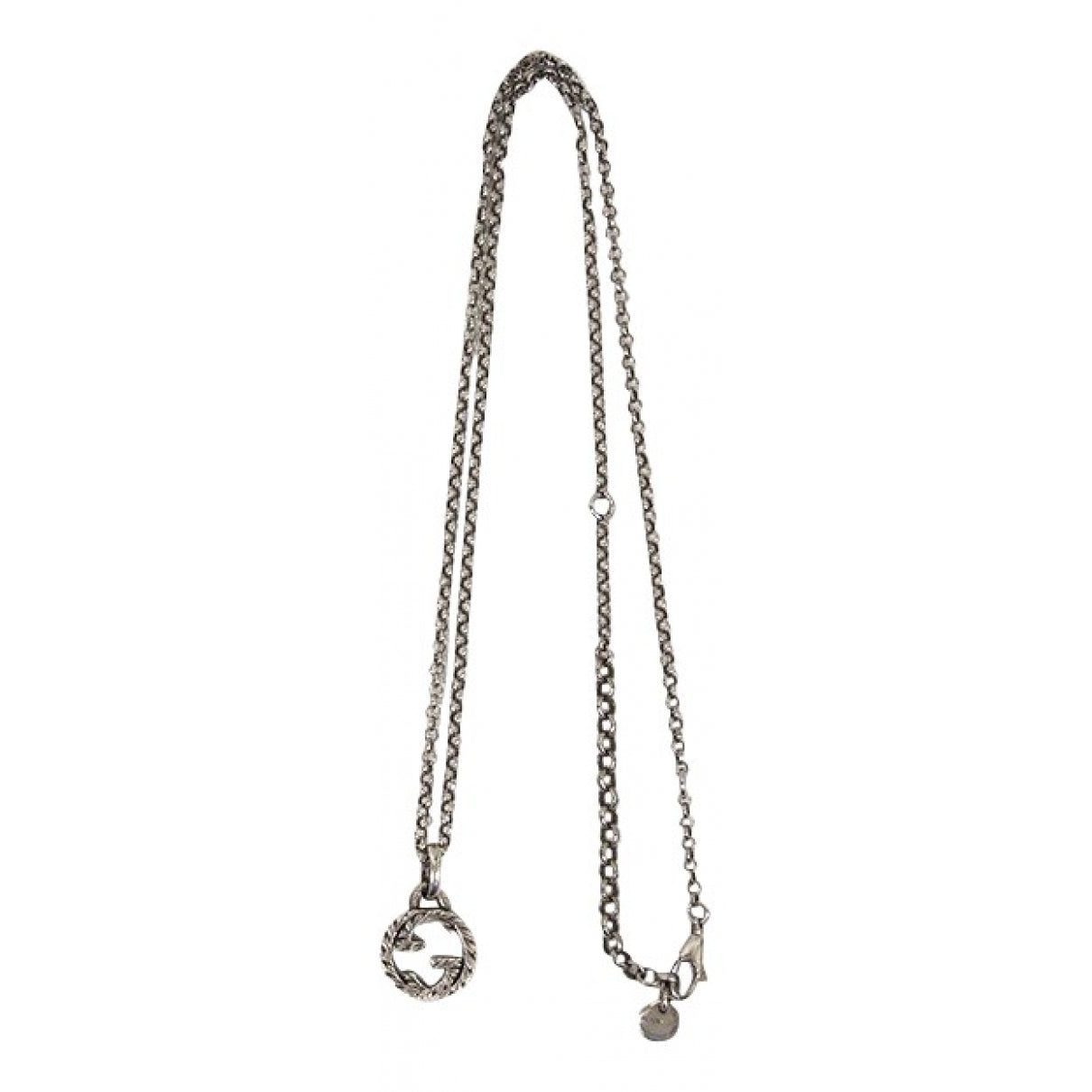 Gucci silver silver necklaces