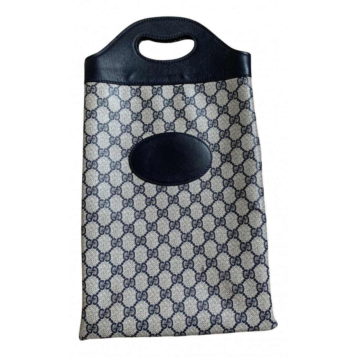 Gucci blue cloth handbag