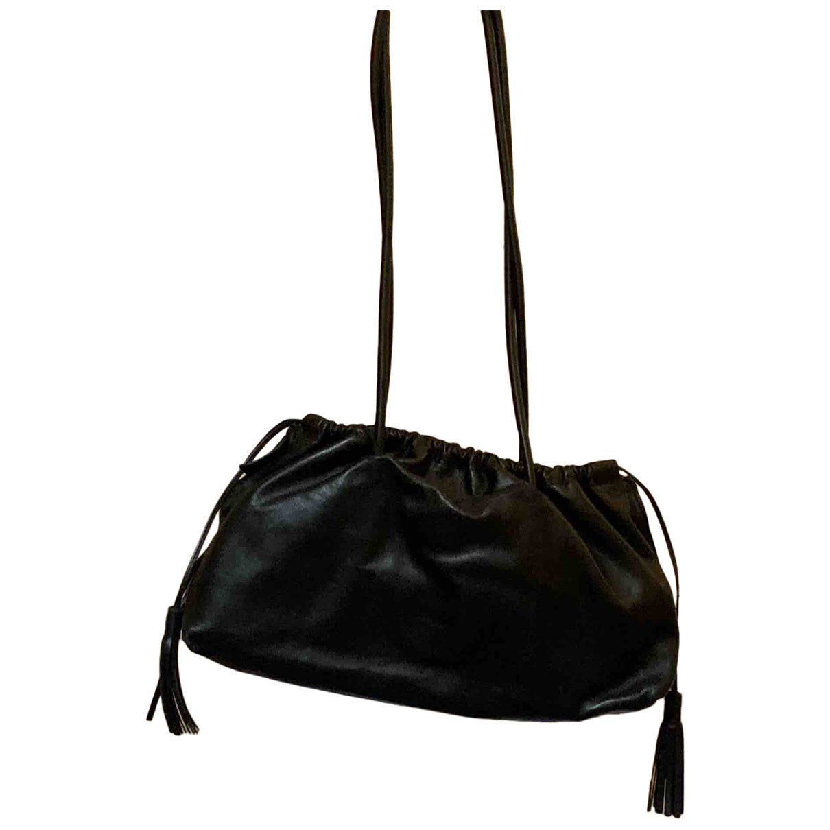 Gucci black leather handbag