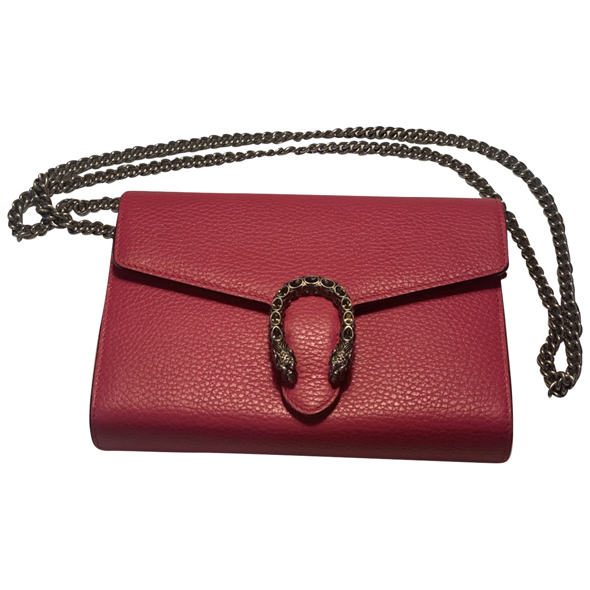 Gucci dionysus pink leather handbag