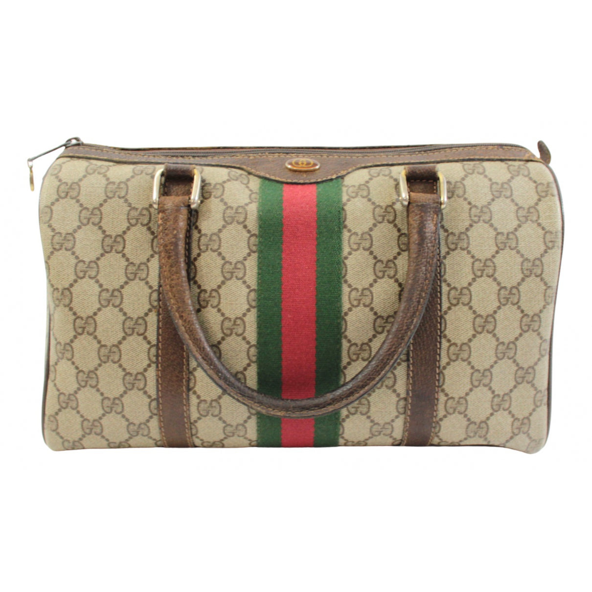 Gucci ophidia beige cloth handbag