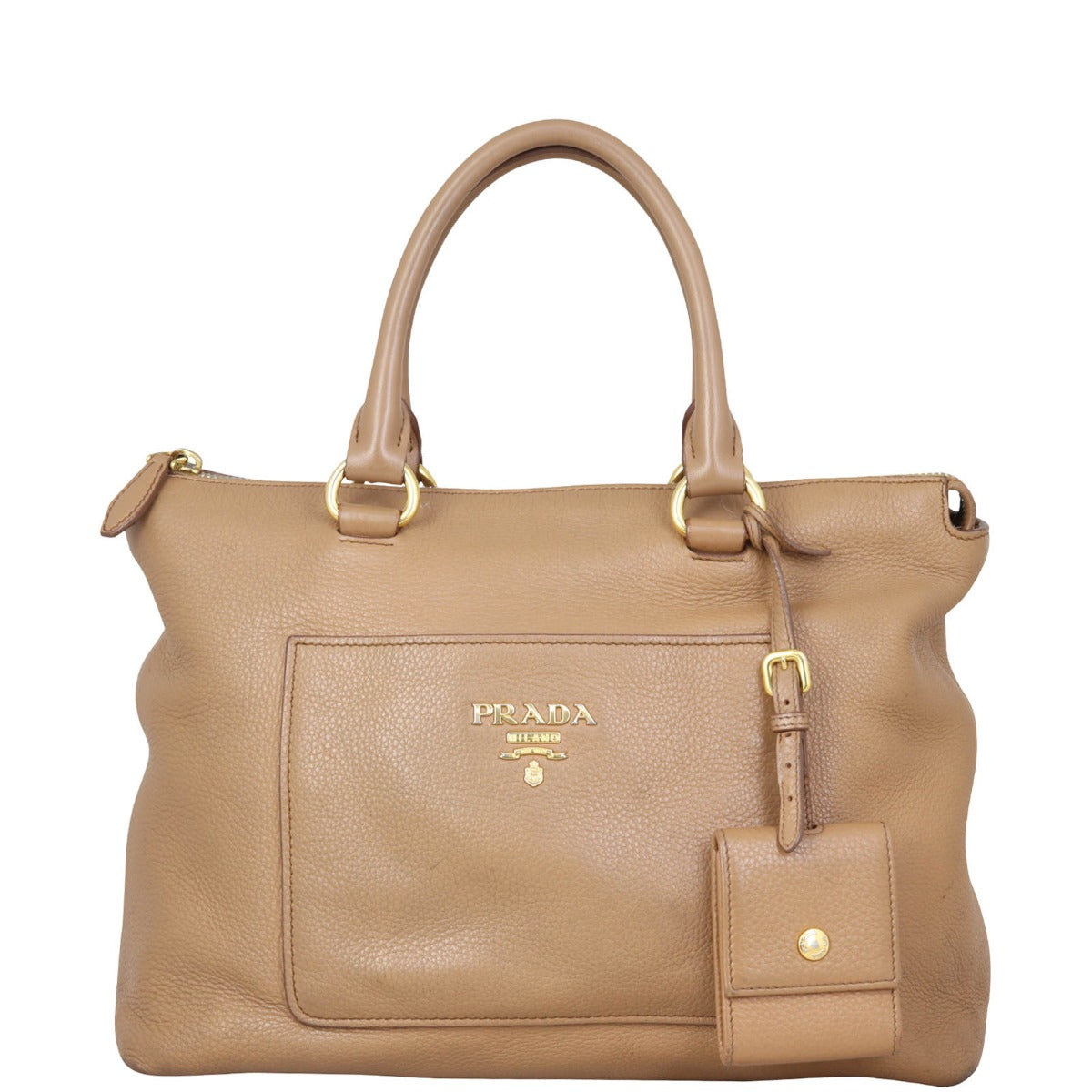 Prada Vitello Daino Pocket Bag Travel Bag