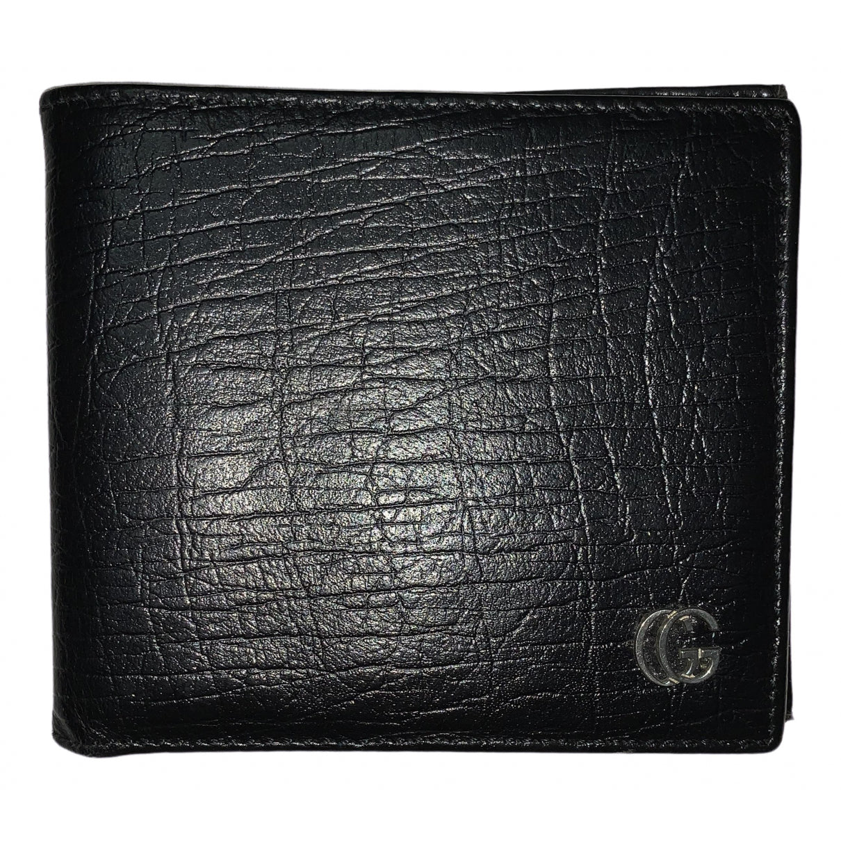 Gucci black leather case