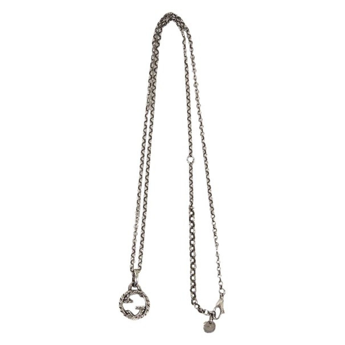 Gucci silver silver necklaces