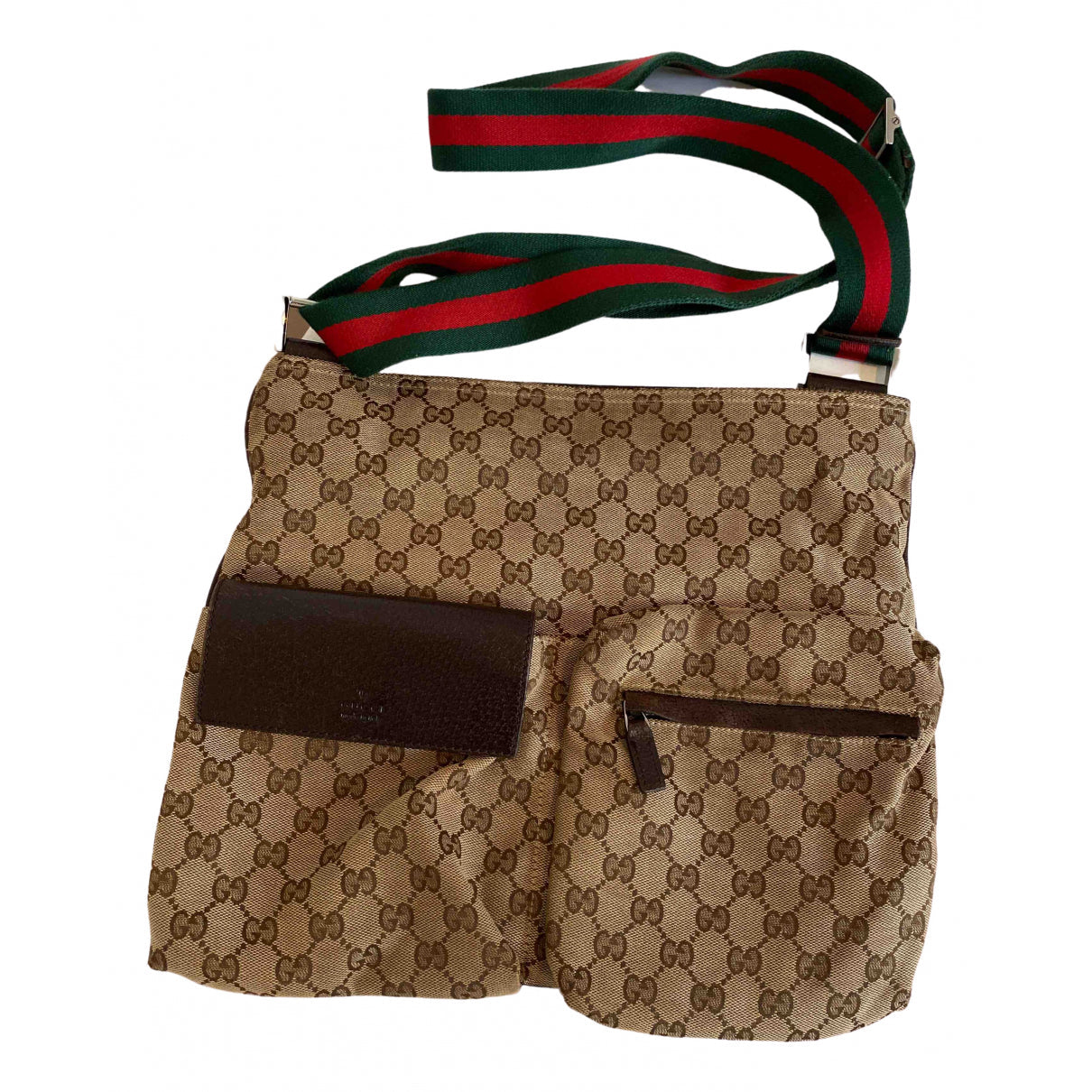 Gucci beige cloth bag