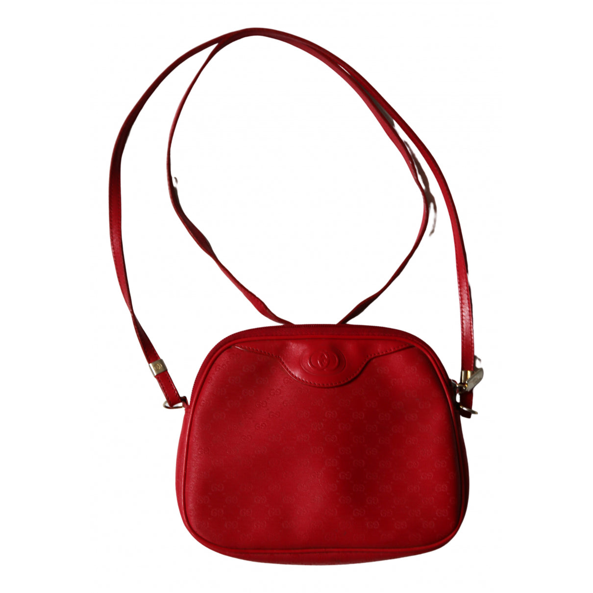 Gucci red cloth handbag