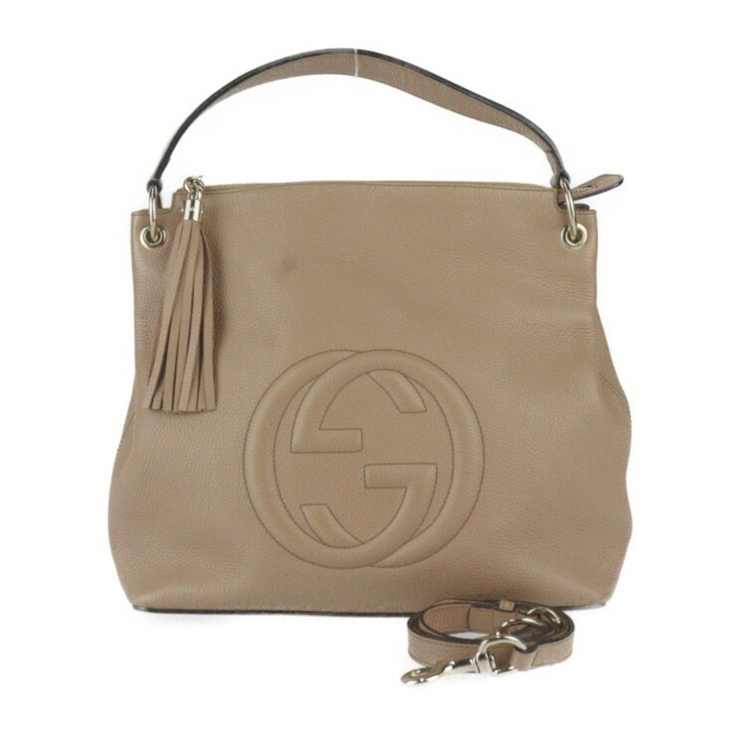 Gucci Soho Mauve Leather Tote Bag