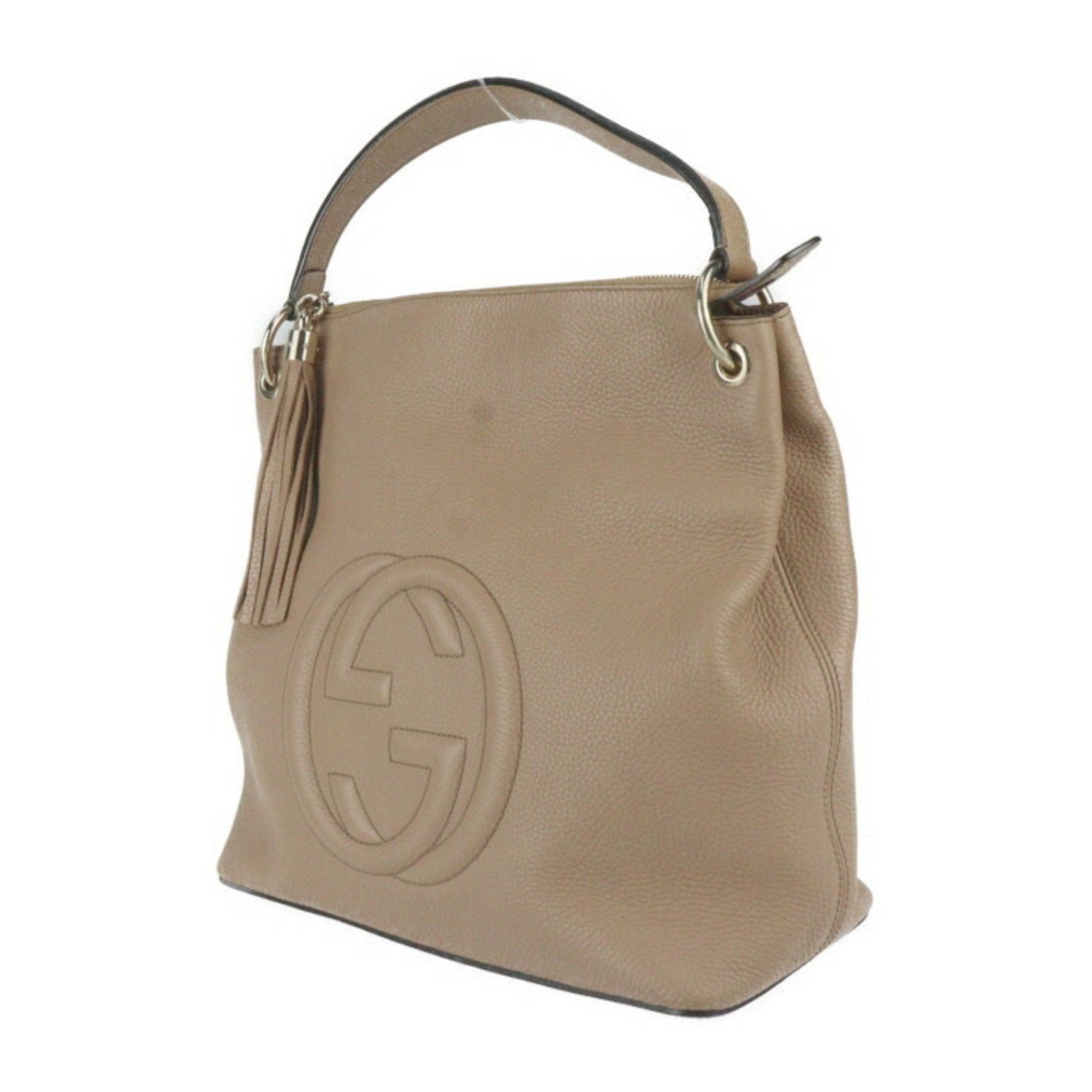 Gucci Soho Mauve Leather Tote Bag