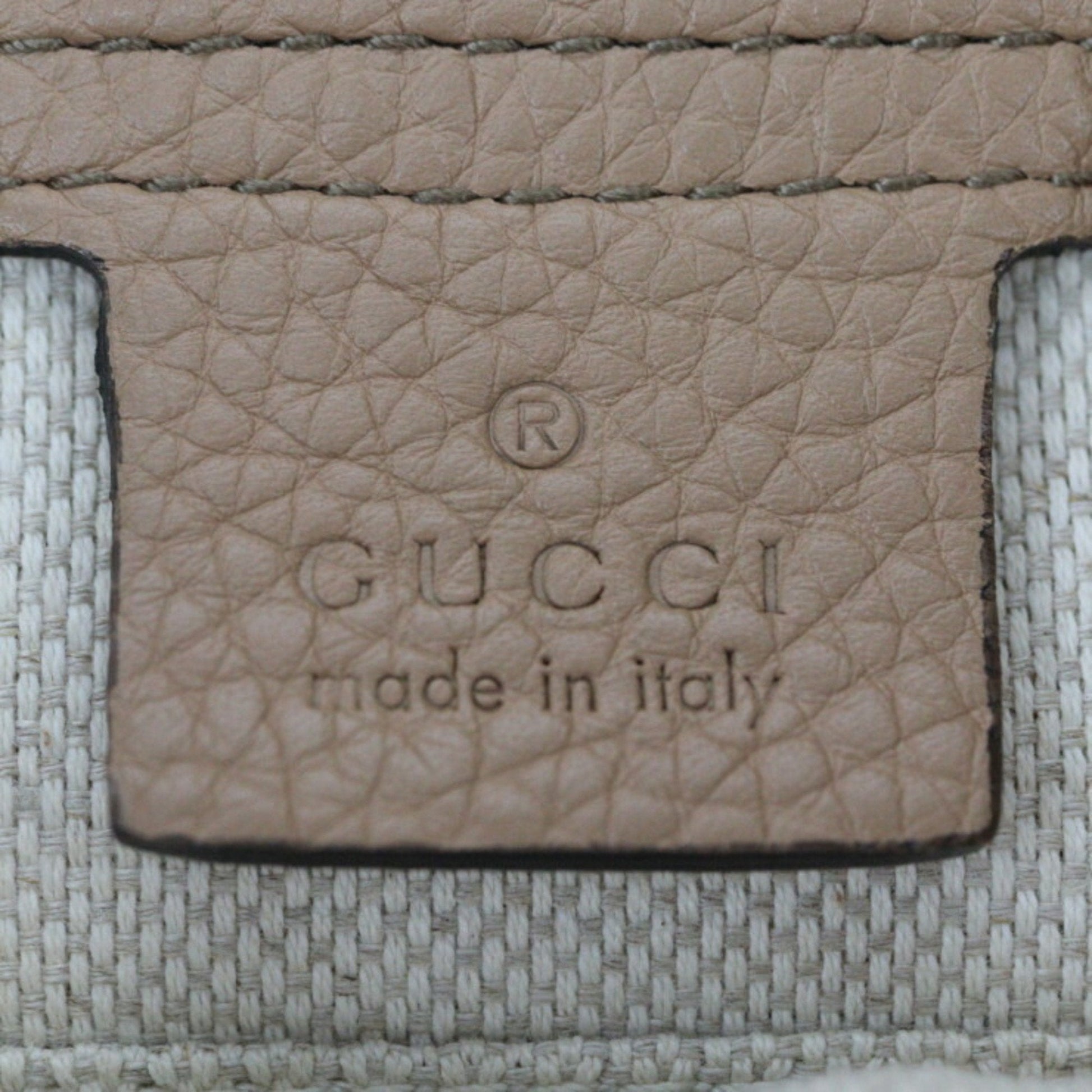Gucci Soho Mauve Leather Tote Bag