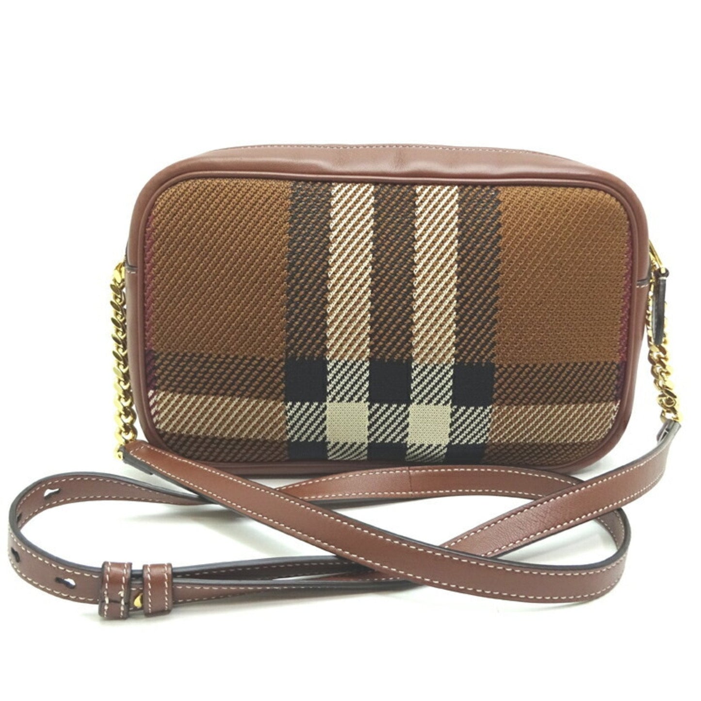 Burberry Luxury Nova Check Shoulder Bag Shoulder Bag 231