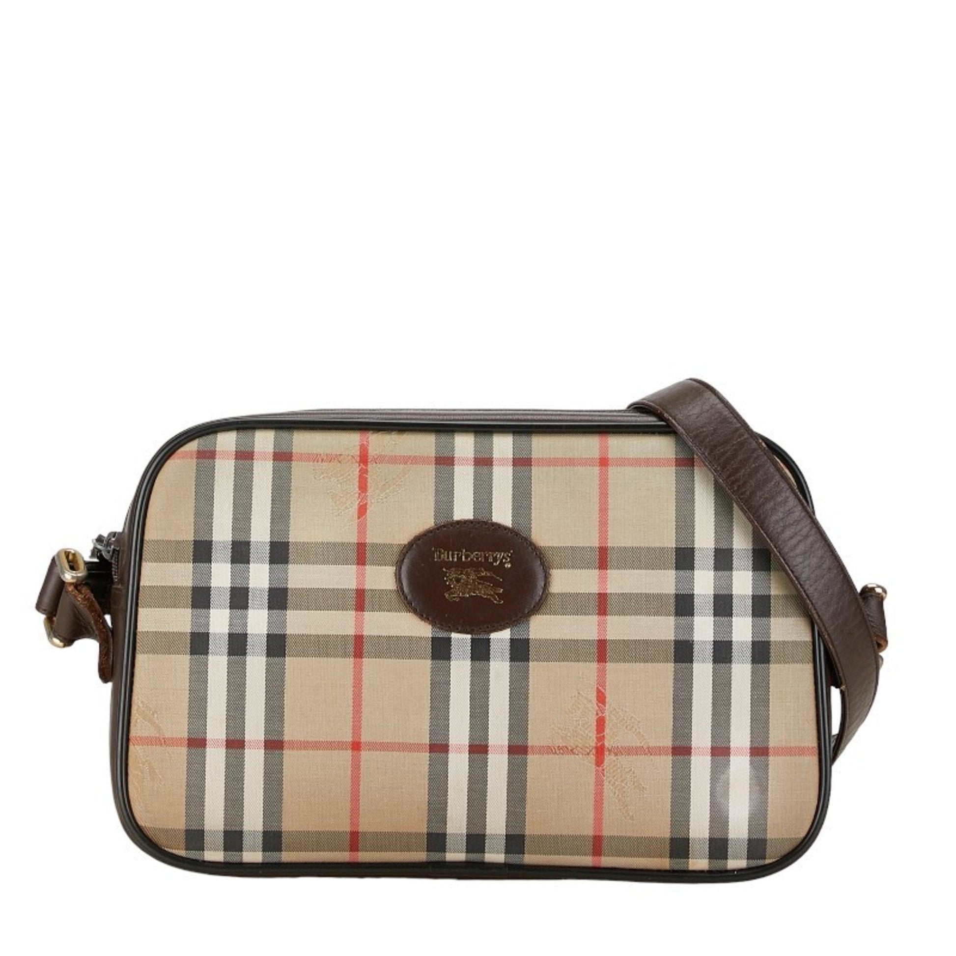 Burberry Luxury Nova Check Shoulder Bag Shoulder Bag 259