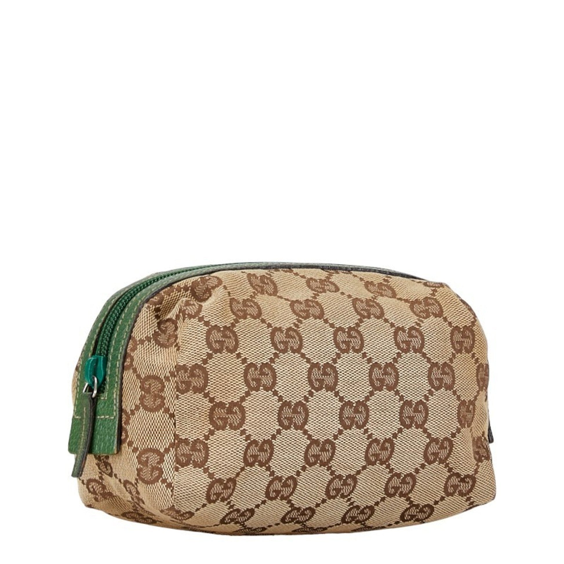 Gucci Clutch Bag Canvas Canvas 1079