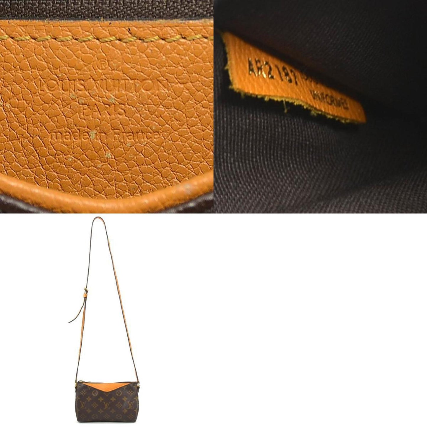 LOUIS VUITTON Pallas Shoulder Bag