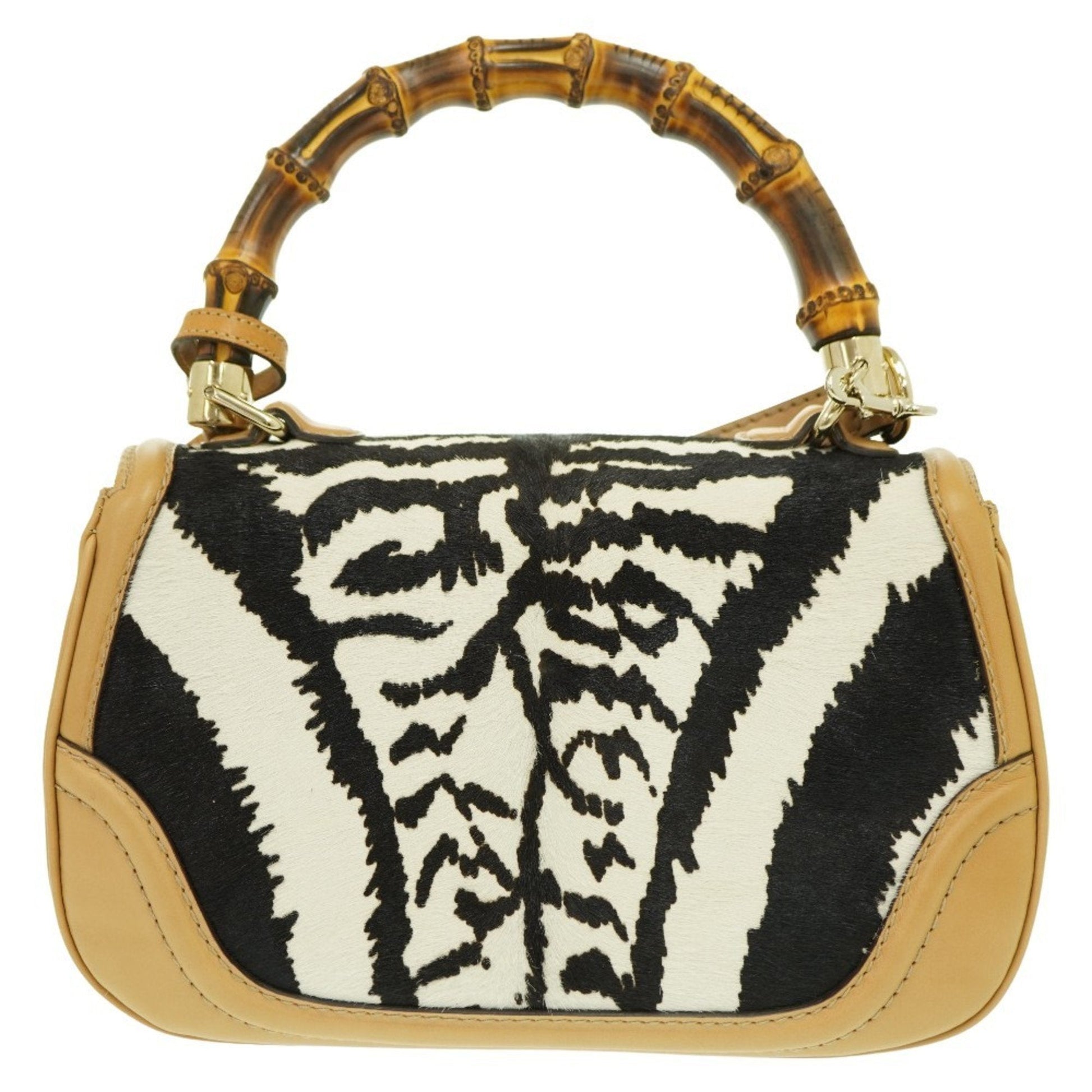 Gucci Bamboo Handbag Travel Bag Bamboo 587