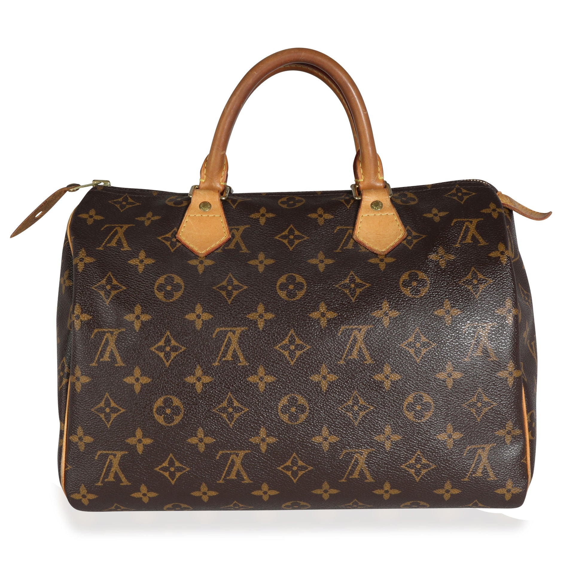 Louis Vuitton Speedy 30 Monogram Canvas Handbag 12
