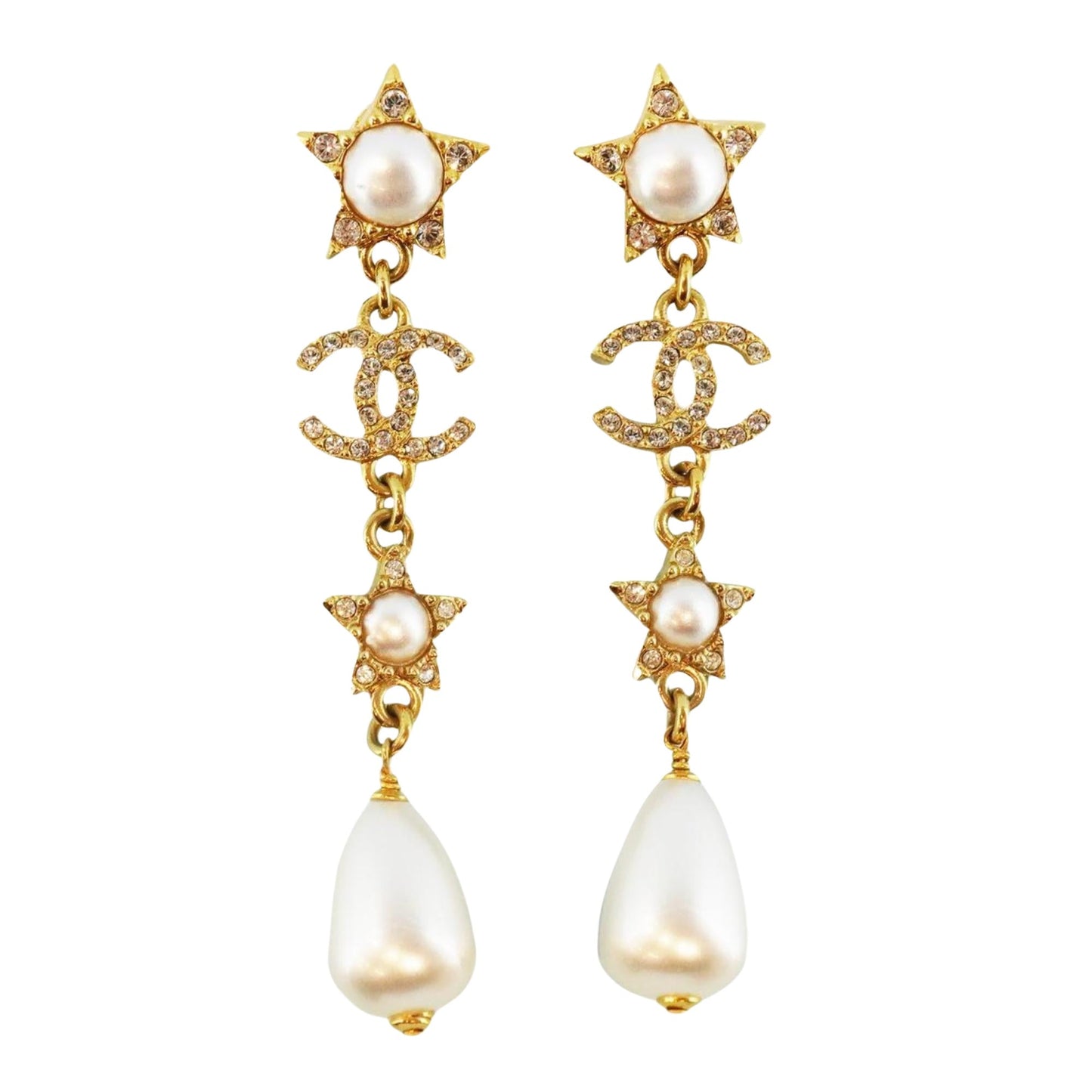 Chanel Coco Mark Earrings