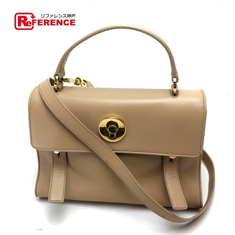 Saint Paris Handbag Toe Women Leather Beige Travel Bag