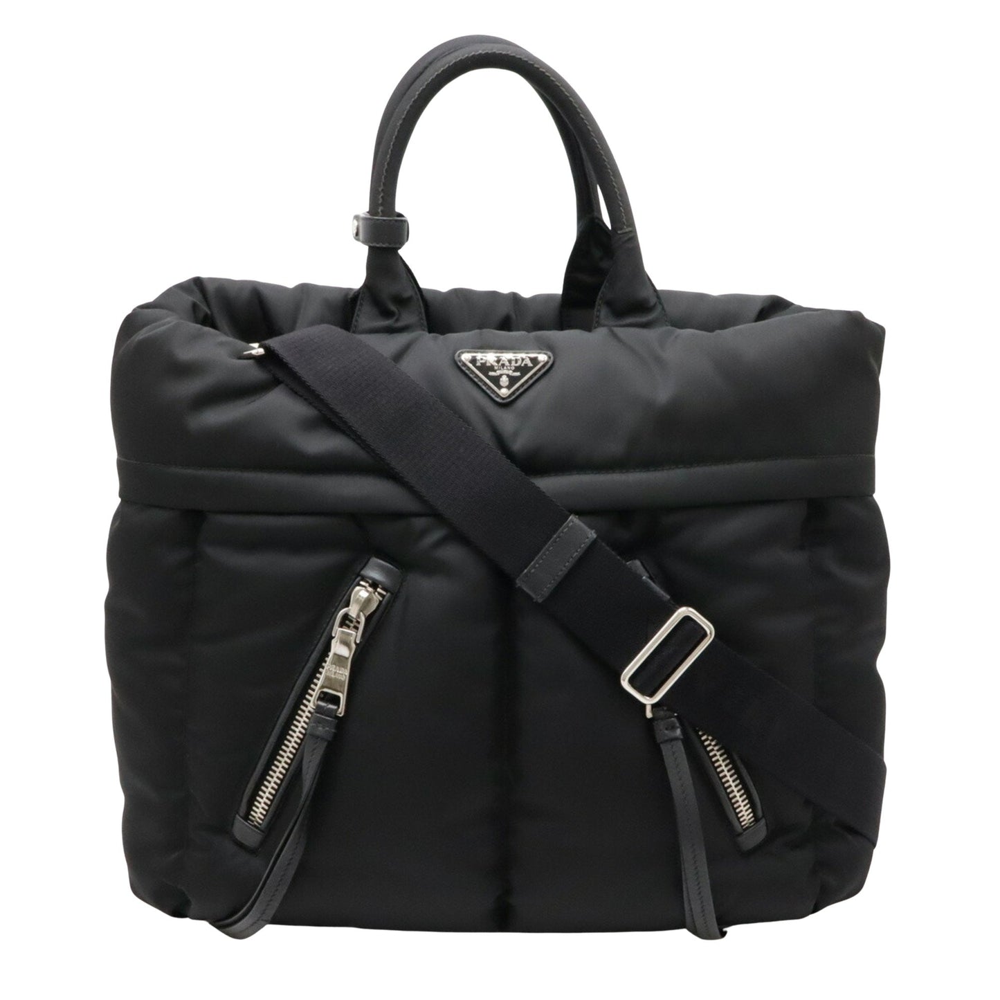 Prada Bomber Tote Tote Bag