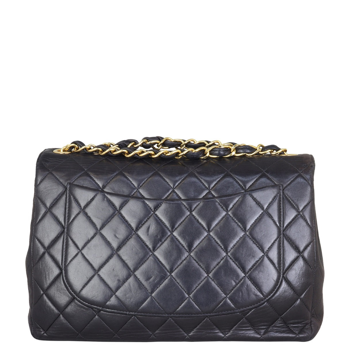 Chanel Maxi Jumbo XL Single Bag GHW Flap Handbag