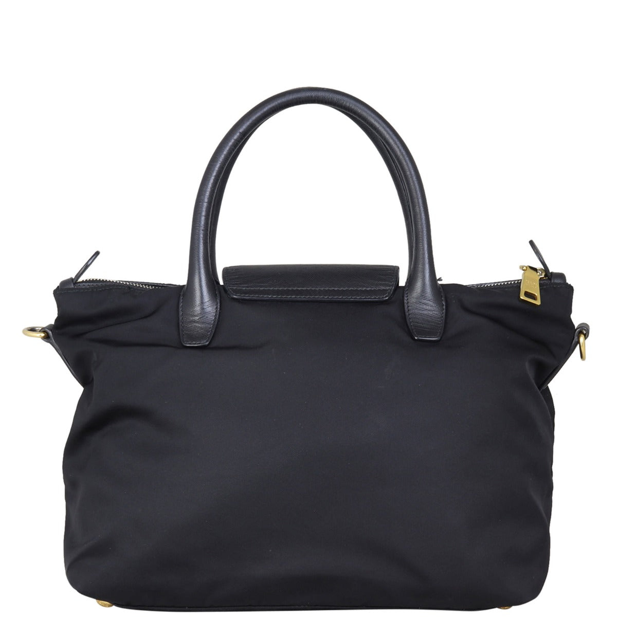 Prada Saffiano & Tessuto Tote Bag