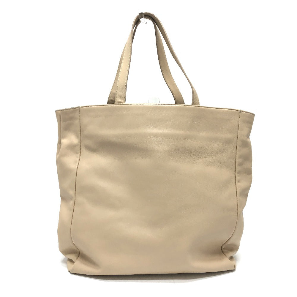 Saint Paris Tote Bag Women Leather Beige