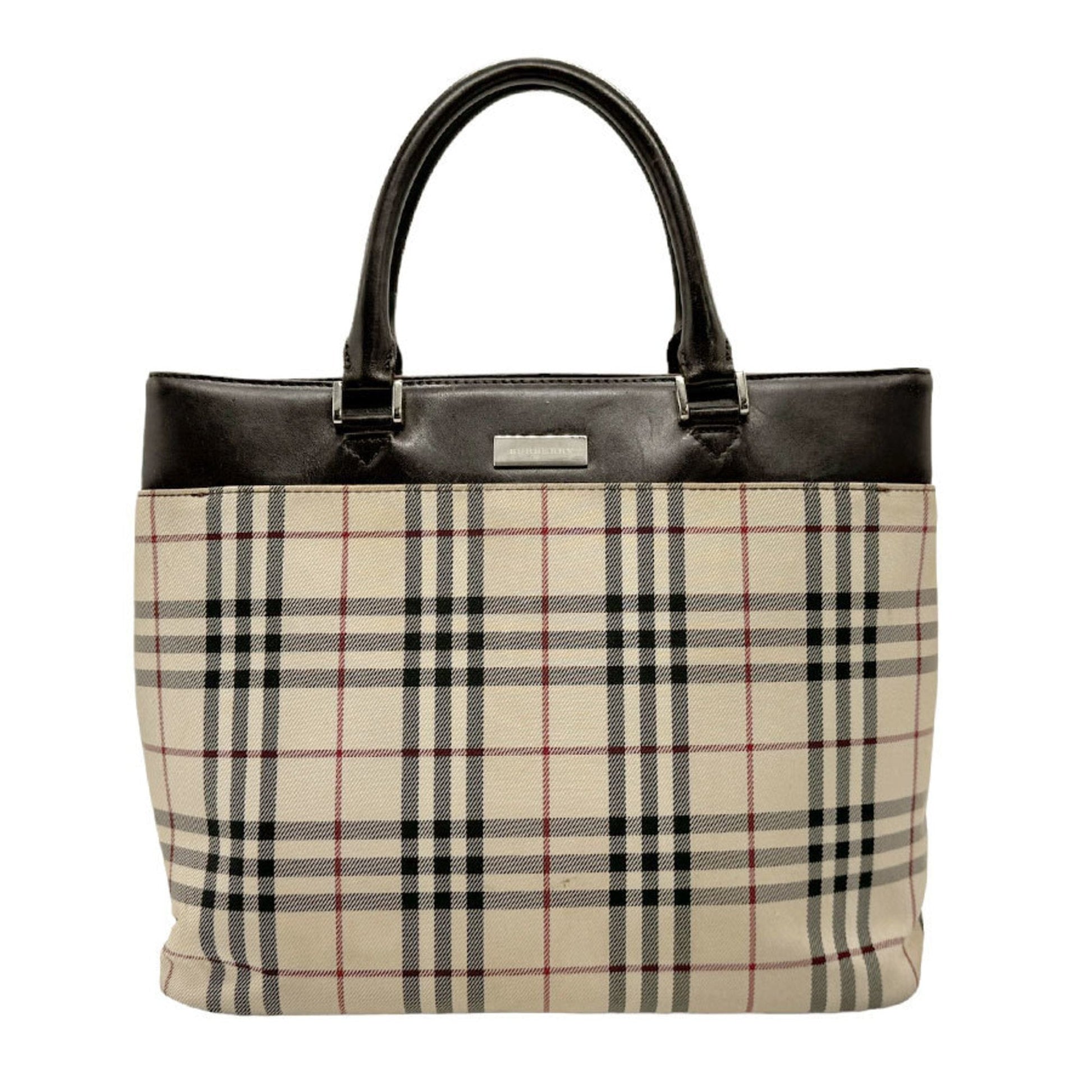 Burberry Luxury Nova Check Handbag Travel Bag Check Handbag 254