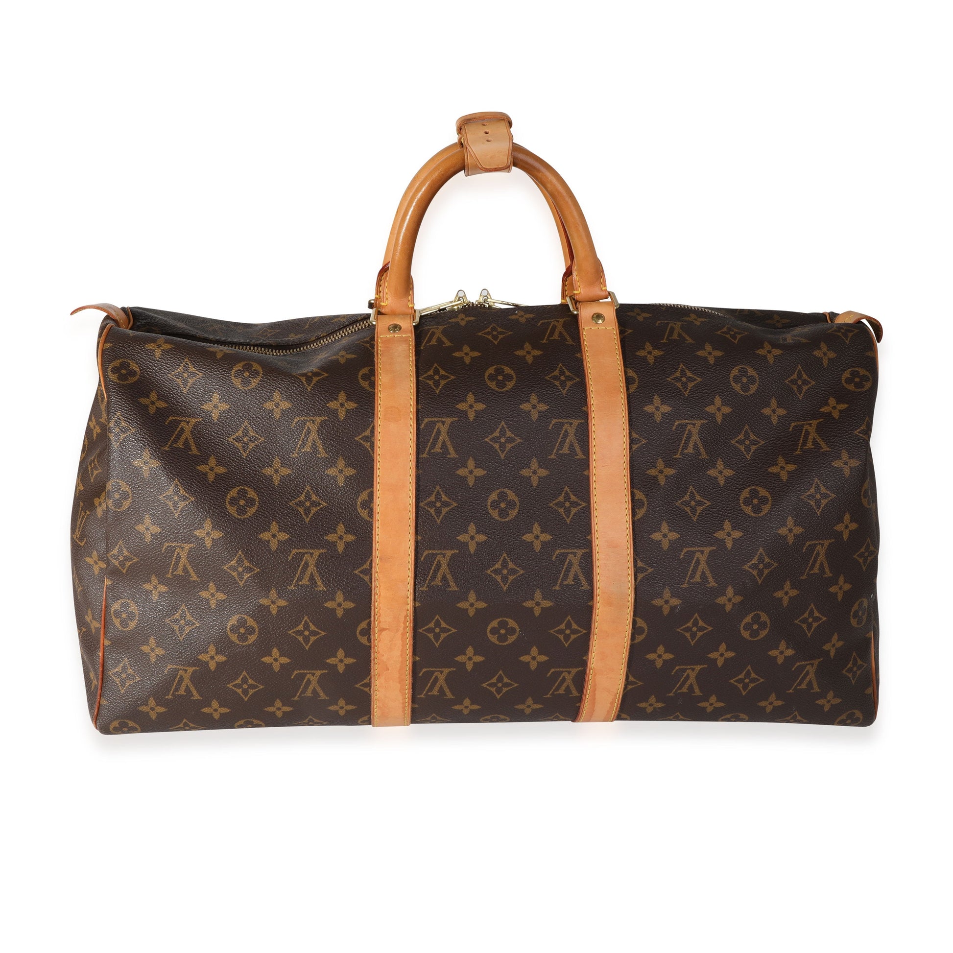 Louis Vuitton Keepall 50 Monogram Canvas Handbag 4