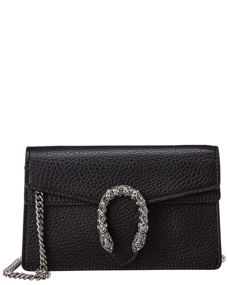 Gucci Dionysus Super Mini Leather Shoulder Bag