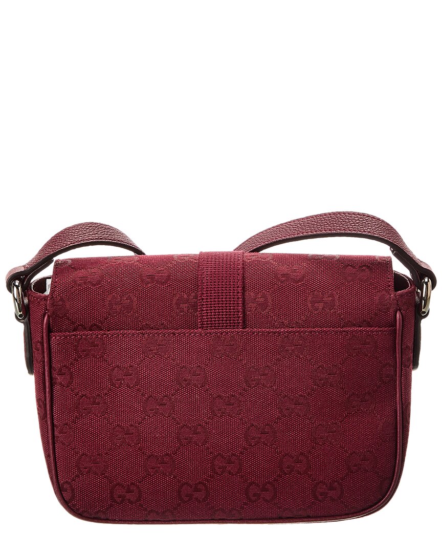 Gucci Mini Gg Canvas & Leather Shoulder Bag