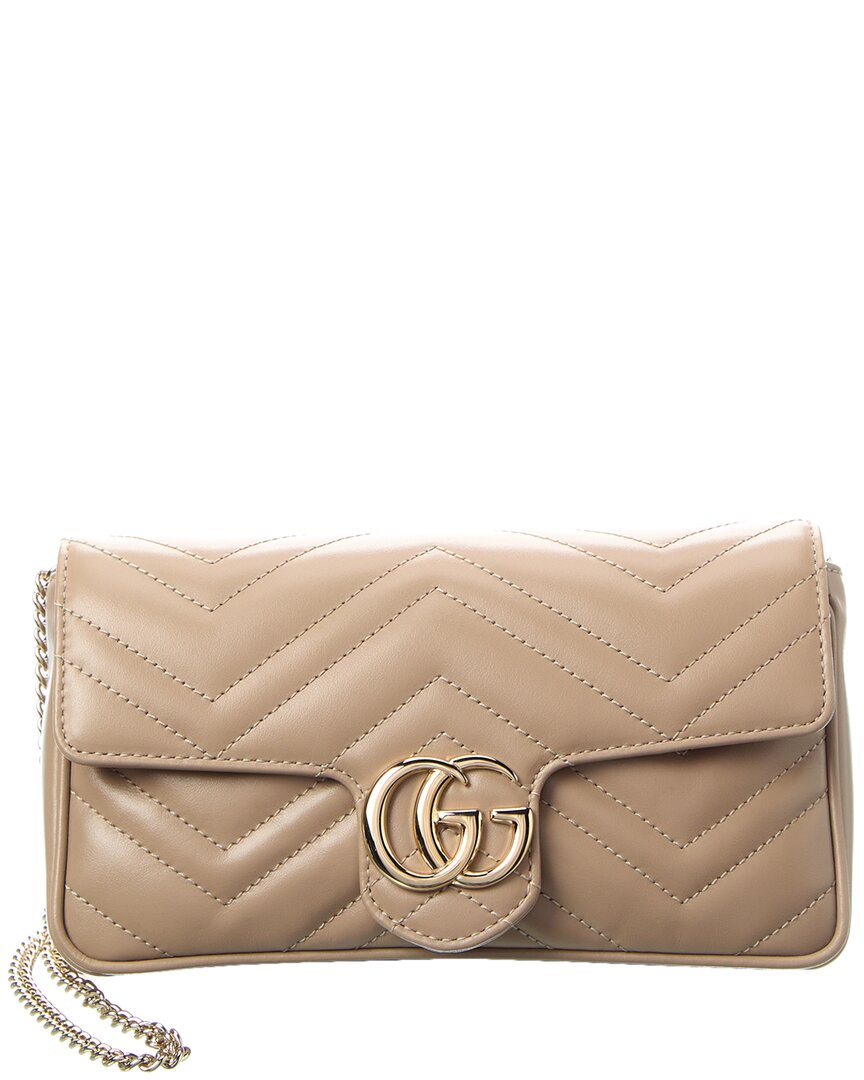 Gucci Gg Marmont Mini Leather Shoulder Bag