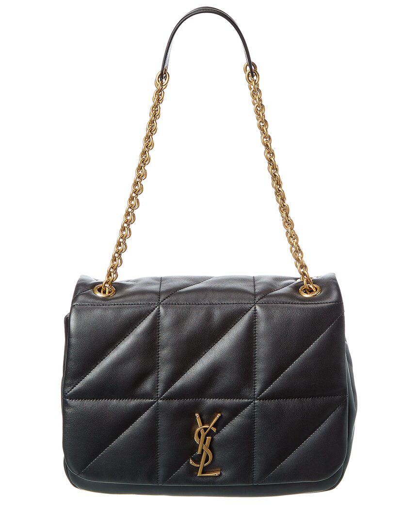 YSL Saint Laurent Jamie 4.3 Shoulder Bag Leather Black Medium
