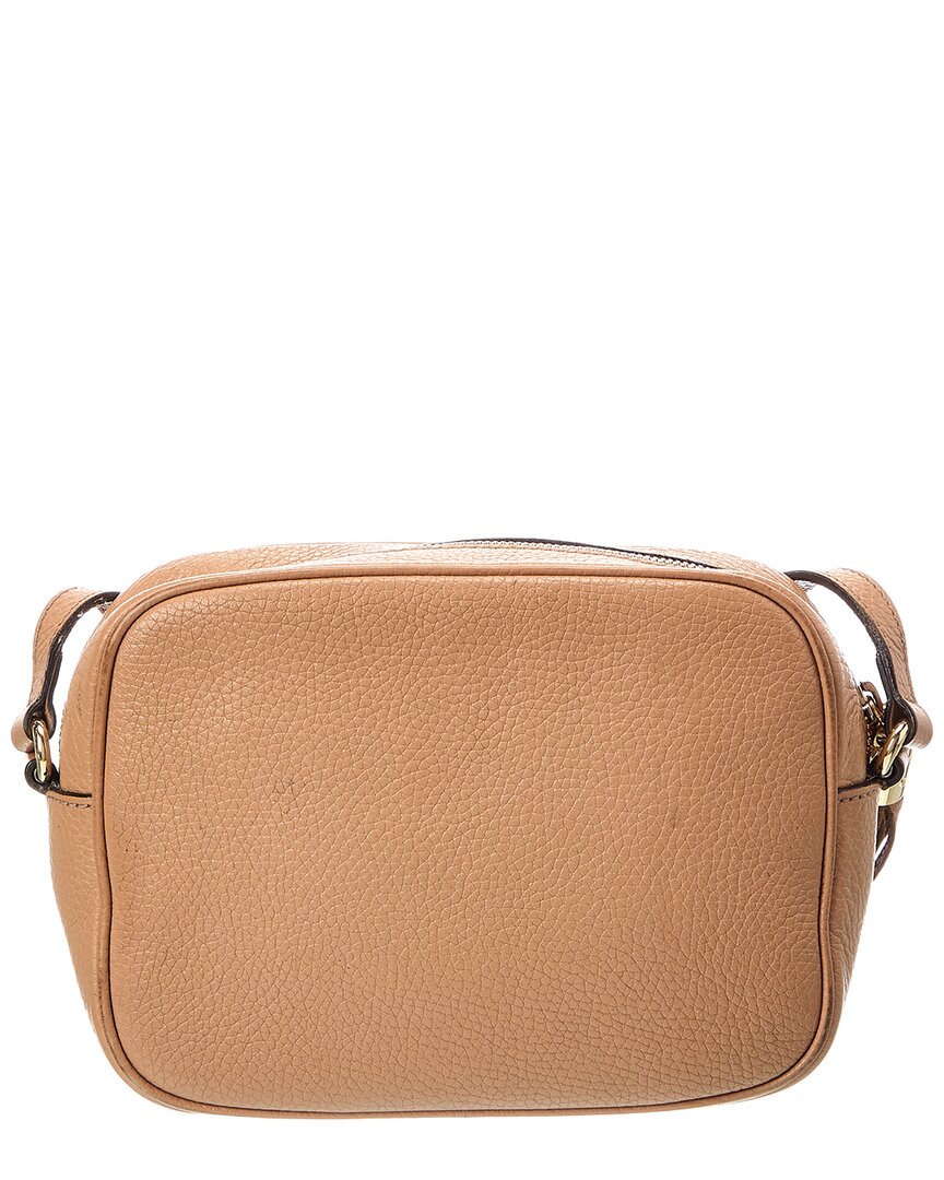 Gucci Camelia Pebbled Calfskin Leather Small Soho Disco Bag (