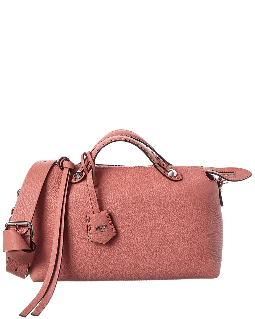 Fendi Handbag By The Way Selleria Shoulder Bag 5 Leather Pink Medium