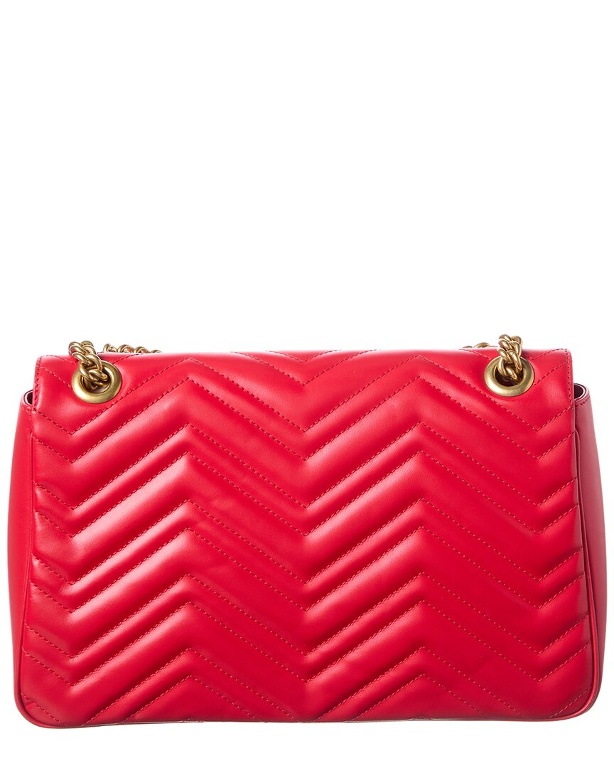 Gucci Gg Marmont Medium Leather Shoulder Bag