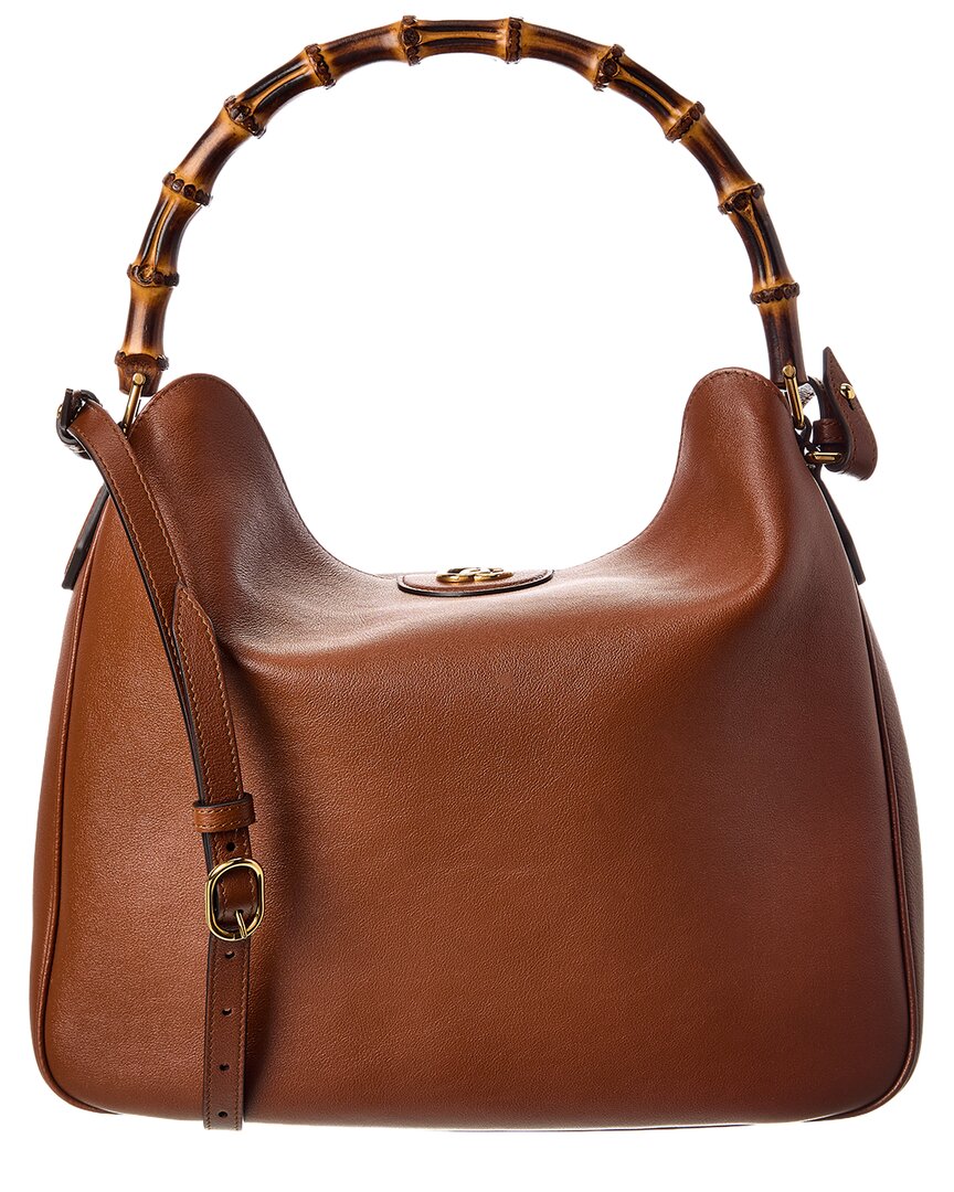 Gucci Diana Large Leather Shoulder Bag