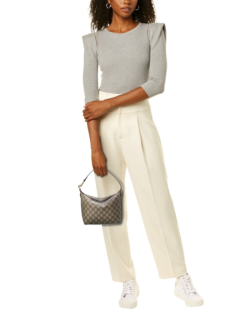 Gucci Ophidia Mini Gg Supreme Canvas & Leather Shoulder Bag
