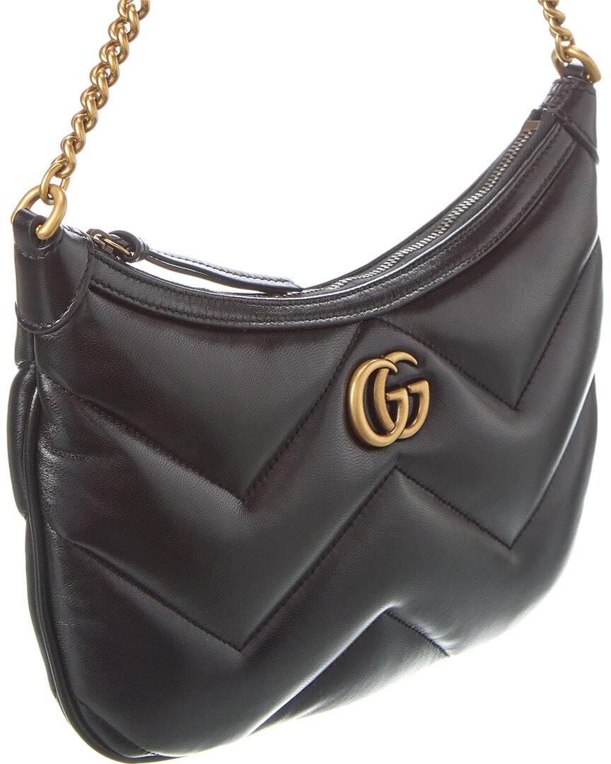 Gucci Gg Marmont Small Leather Shoulder Bag