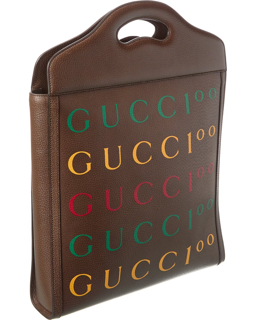 Gucci 100 Medium Leather Tote