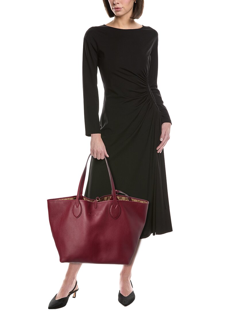 Gucci Totissima Large Reversible Leather & Gg Canvas Tote