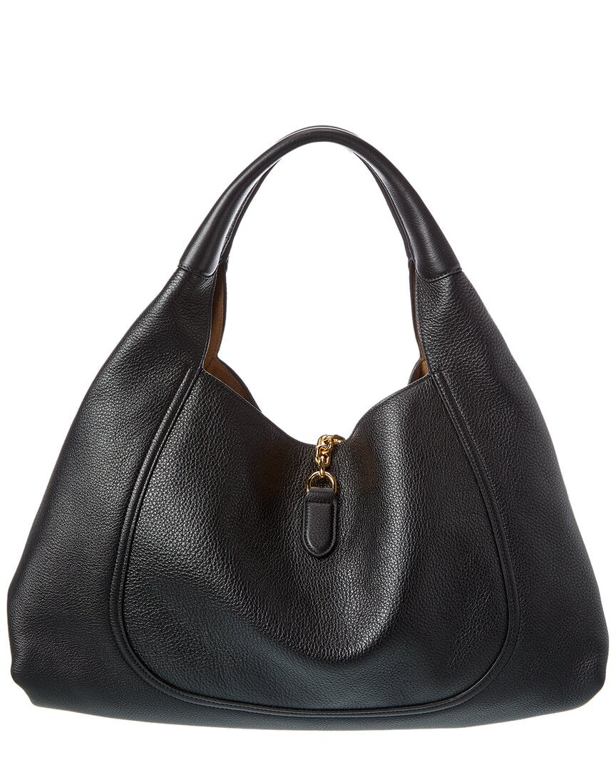 Gucci Softbit Maxi Leather Shoulder Bag