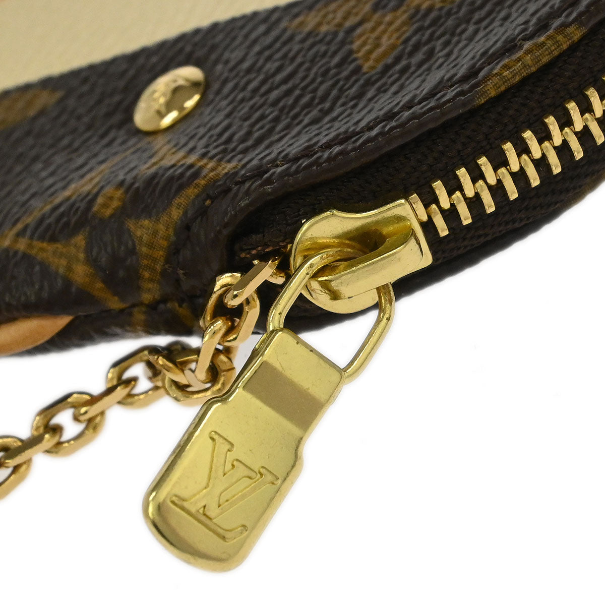 Louis Vuitton 2006 Monogram Groom Porte Monnaie Rond Coin Wallet