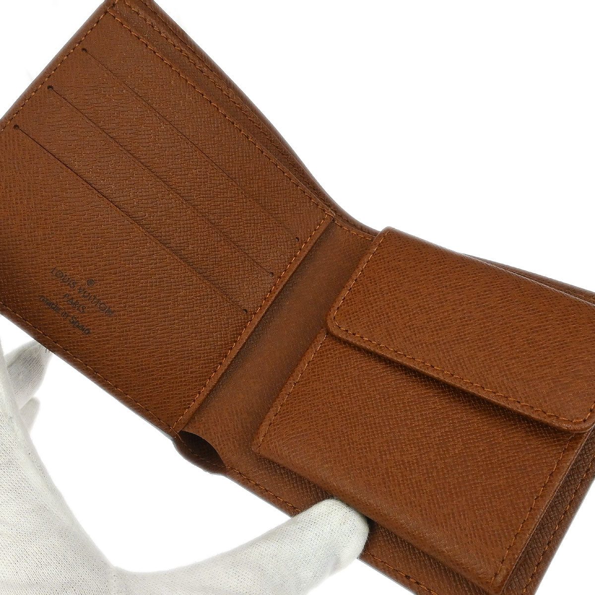 Louis Vuitton 2005 Porte Billet Cartes Credit Monnaie Wallet