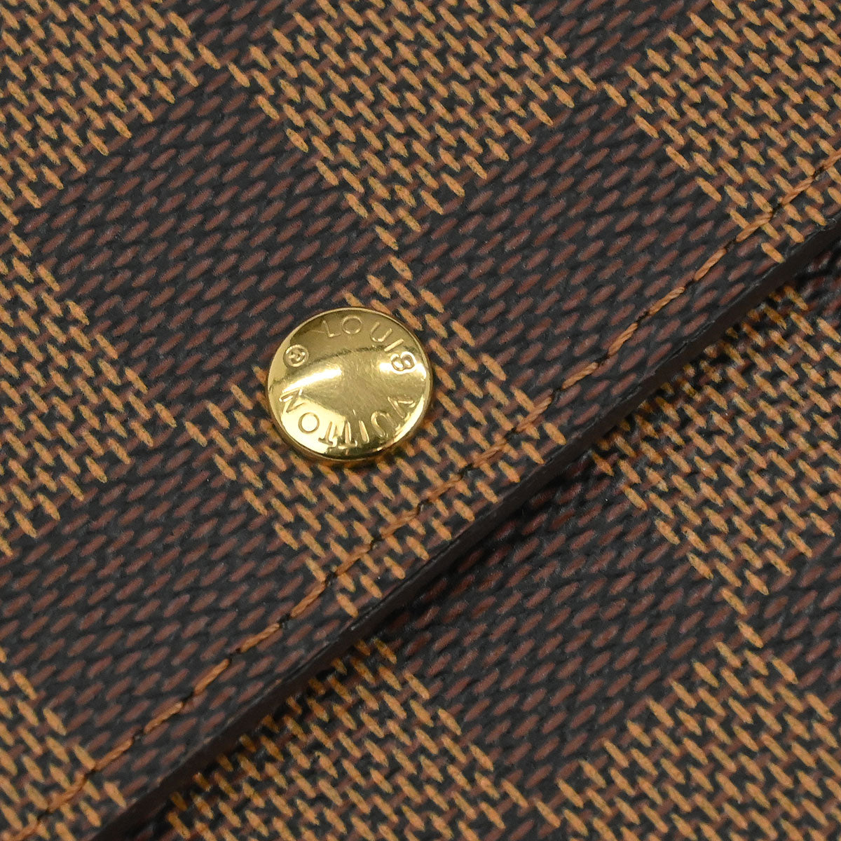 Louis Vuitton 2005 Damier Porte Monnaie Credit Wallet