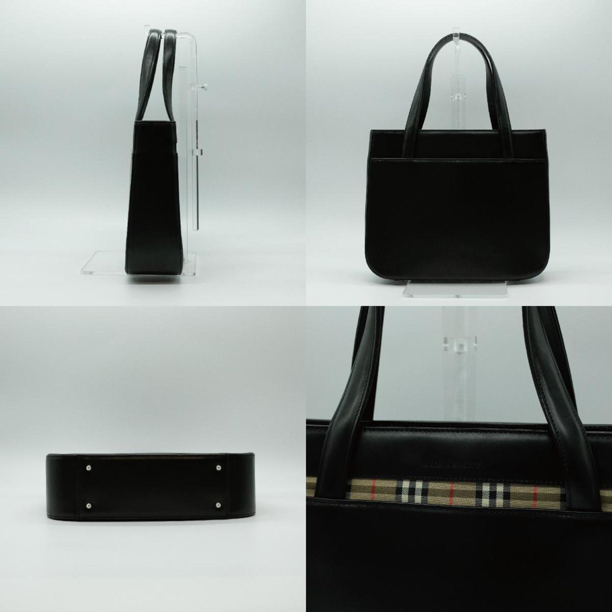Burberry Luxury Nova Check Handbag Travel Bag Check Handbag 286
